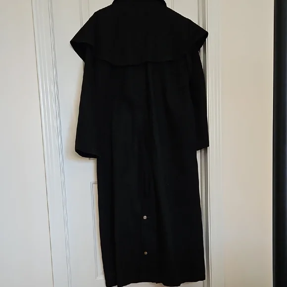 Cotton Vintage Duster/Trench, Banff Style, Yellowstone, Ranchwear, Sz. S - Picture 7 of 11